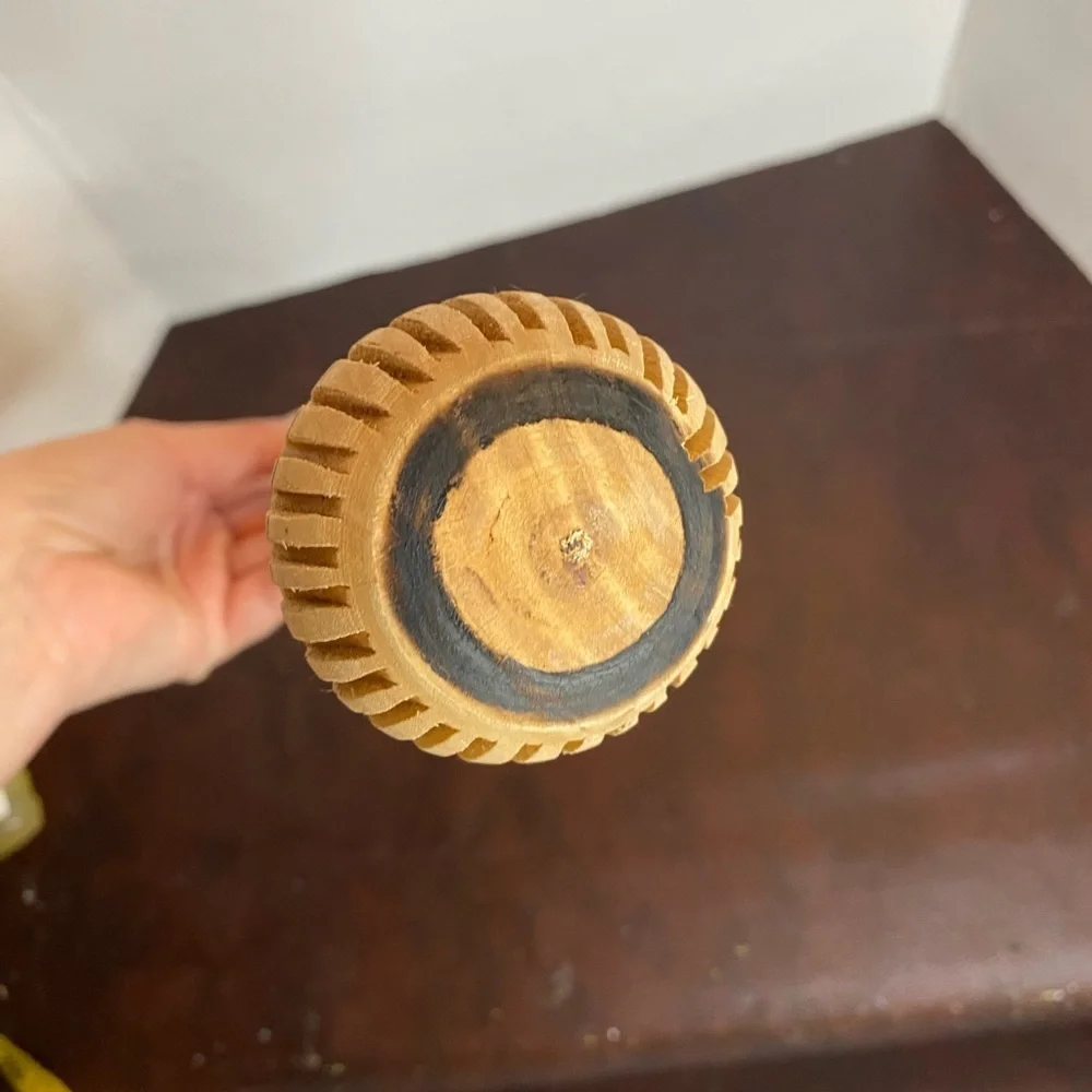 Wooden molinillo